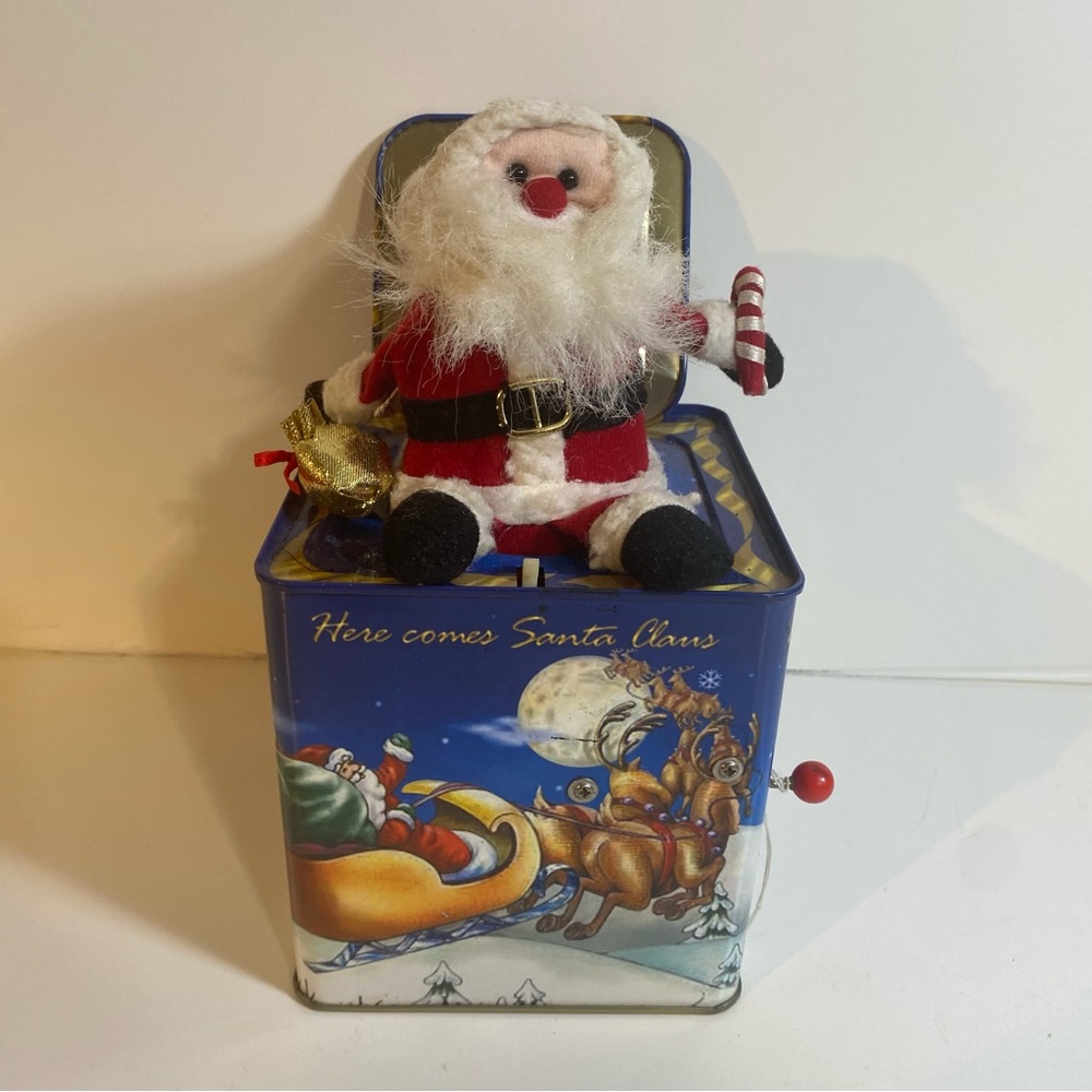 Lazarus Santa Coming To Town Jack-In-the-Box